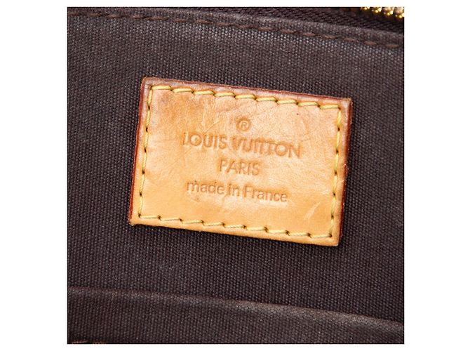 Borsa Satchel Alma BB Louis Vuitton Monogram Vernis Viola Porpora - vista 5