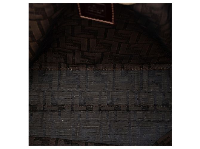 Tote Fendi Zucca Canvas marrone - vista 4