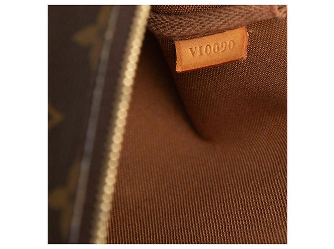 Borsa a tracolla Louis Vuitton Monogram Pochette Accessoires Marrone - vista 5