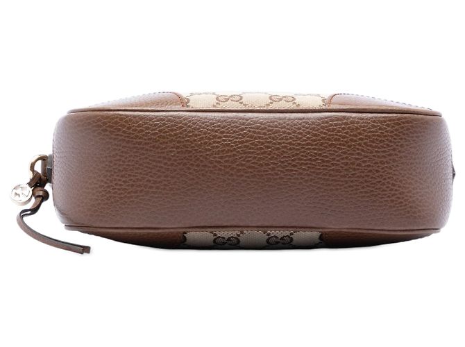 Borsa a tracolla Gucci GG Canvas Bree beige - vista 3