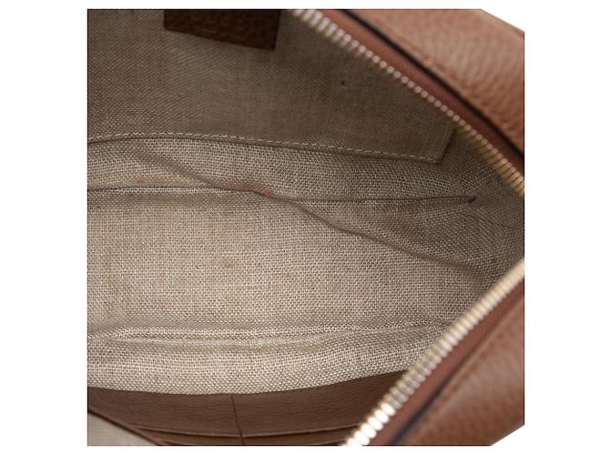 Borsa a tracolla Gucci GG Canvas Bree beige - vista 4