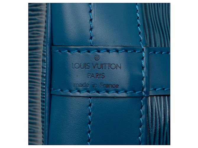 Borsa a secchiello Louis Vuitton Epi Noe GM Blu - vista 5