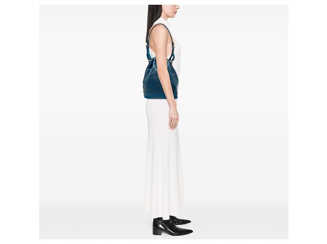 Borsa a secchiello Louis Vuitton Epi Noe GM Blu - vista 9