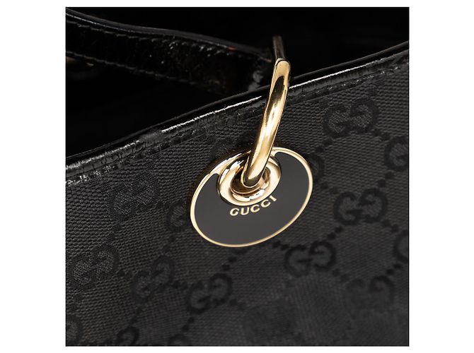 Gucci GG Canvas Eclipse Tote Schwarz - Ansicht 7