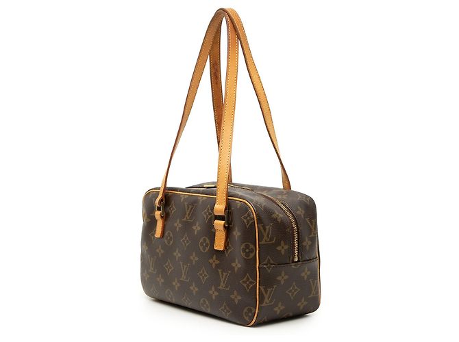 Borsa a tracolla Louis Vuitton Monogram Cite MM Marrone - vista 2