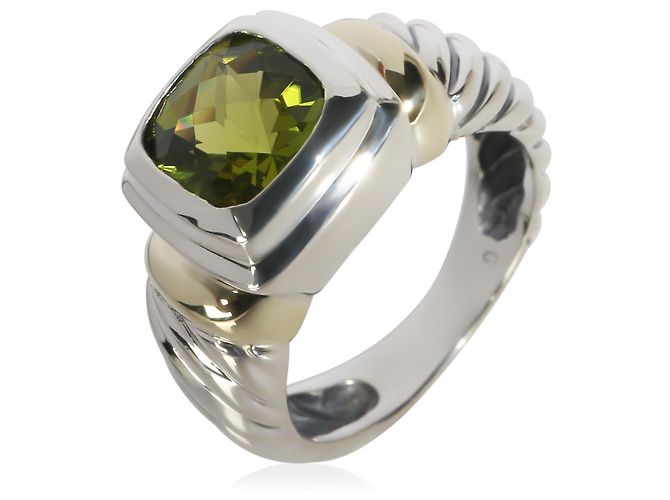 Anello Noblesse David Yurman in argento sterling e peridoto - vista 2
