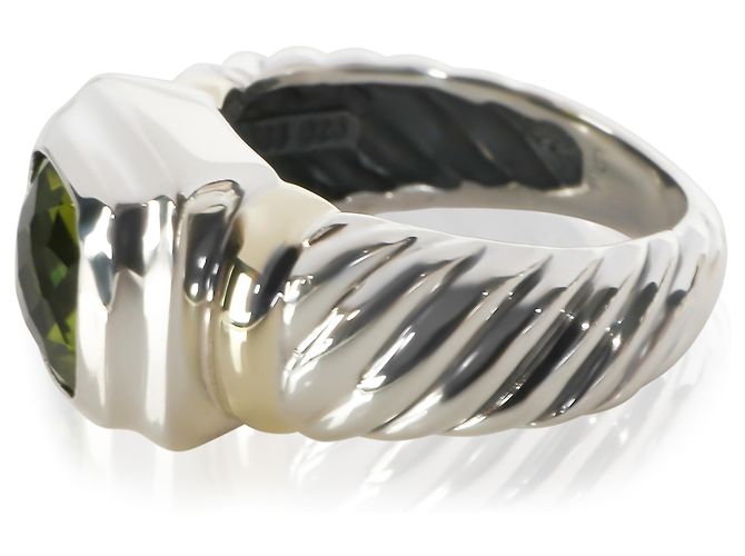 Anello Noblesse David Yurman in argento sterling e peridoto - vista 3