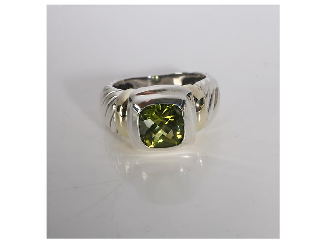 Anello Noblesse David Yurman in argento sterling e peridoto - vista 5