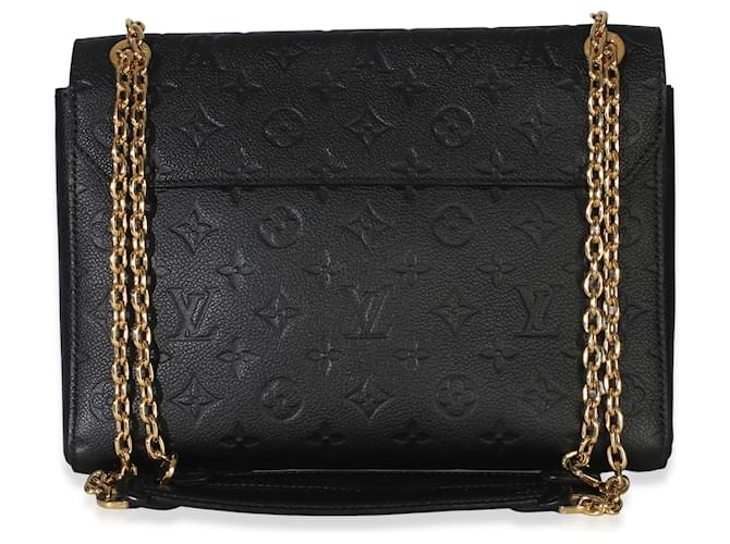 Louis Vuitton Black Monogram Empreinte Vavin PM Nero - vista 2