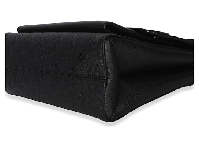 Louis Vuitton Black Monogram Empreinte Vavin PM Nero - vista 6