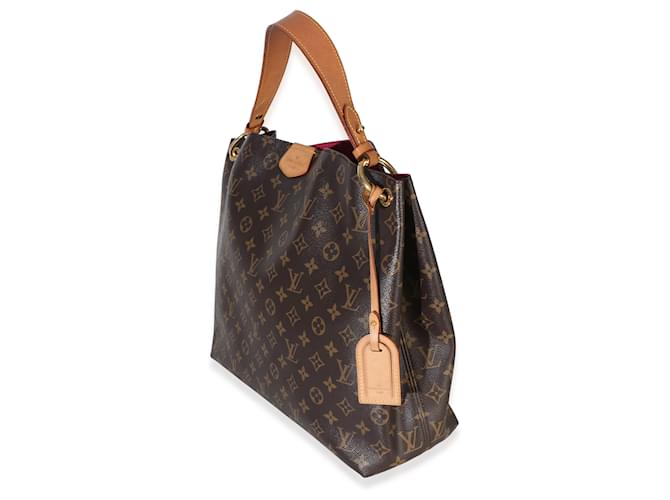 Louis Vuitton Monogram Canvas Graceful MM Marrone - vista 3