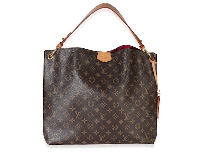 Louis Vuitton Monogram Canvas Graceful MM Marrone - vista 8