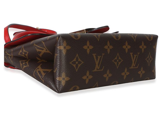 Louis Vuitton Coquelicot Monogram Canvas Locky BB Marrone - vista 5
