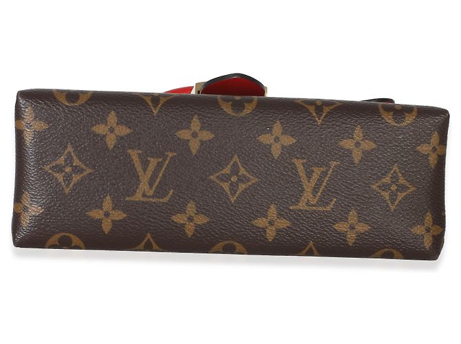 Louis Vuitton Coquelicot Monogram Canvas Locky BB Marrone - vista 6