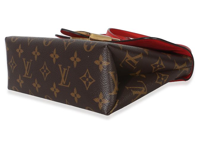 Louis Vuitton Coquelicot Monogram Canvas Locky BB Marrone - vista 7