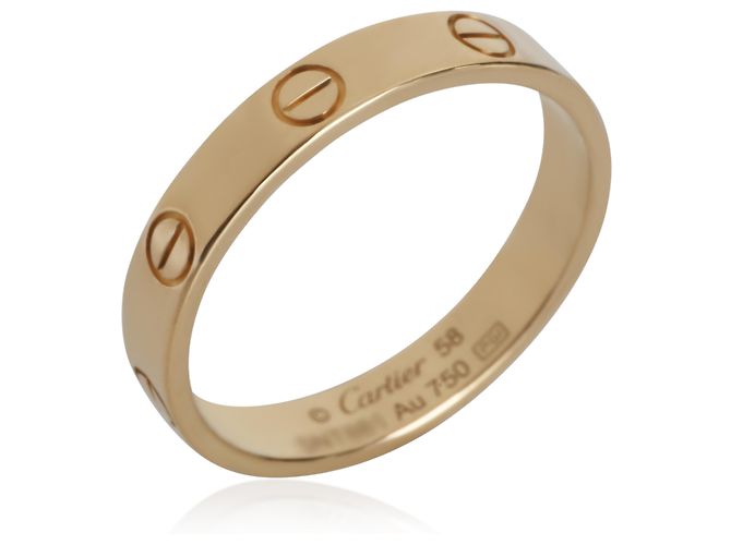 Anello Cartier Love Oro Giallo Modello Piccolo - vista 2