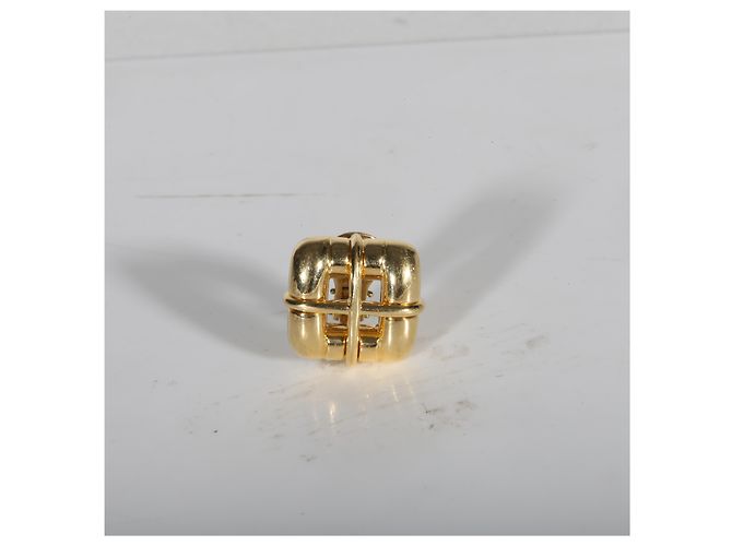 Orecchini Tiffany & Co. Biscayne quadrati in oro giallo - vista 5