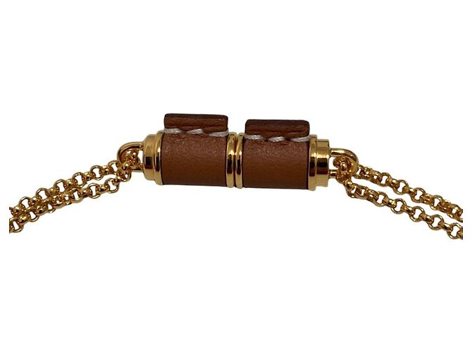 Hermès Collana HERMES Charnière PM in Oro D'oro - vista 3