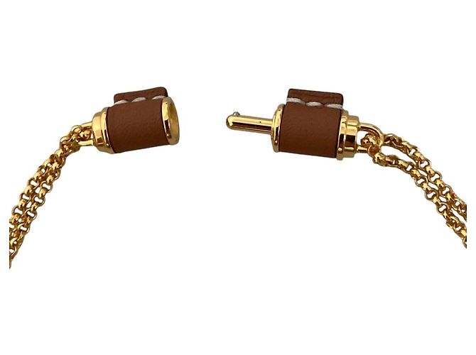Hermès Collana HERMES Charnière PM in Oro D'oro - vista 4