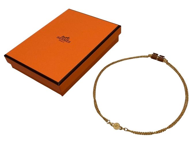 Hermès Collana HERMES Charnière PM in Oro D'oro - vista 5