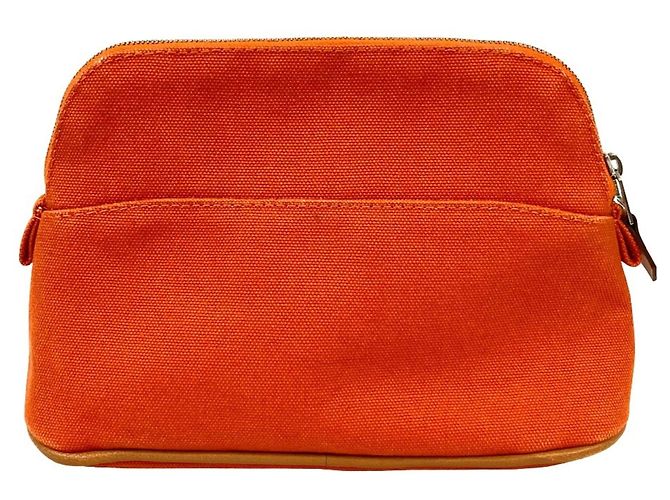 Hermès Hermes Bolide Pouch 20 in Orange Arancione - vista 2