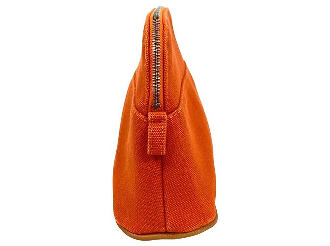 Hermès Hermes Bolide Pouch 20 in Orange Arancione - vista 4