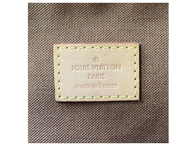 Borsa a tracolla Louis Vuitton Trotta Beaucoup Monogram Marrone - vista 11