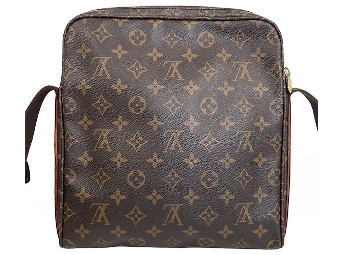 Borsa a tracolla Louis Vuitton Trotta Beaucoup Monogram Marrone - vista 2