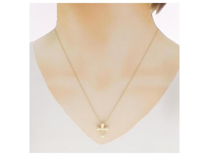 Tiffany & Co Collana Croce Small Tiffany - vista 6