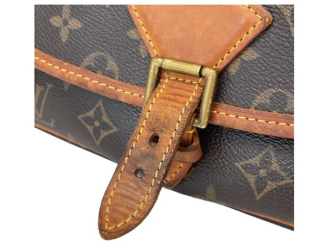 Borsa a tracolla Louis Vuitton Monogram Sologne Marrone - vista 13