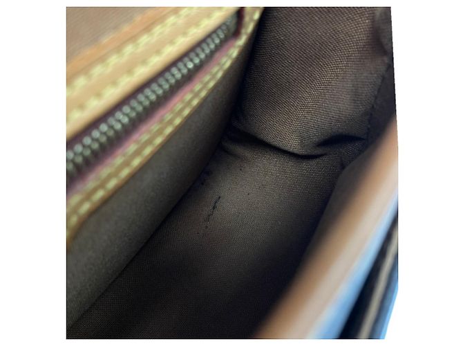Borsa a tracolla Louis Vuitton Monogram Sologne Marrone - vista 17