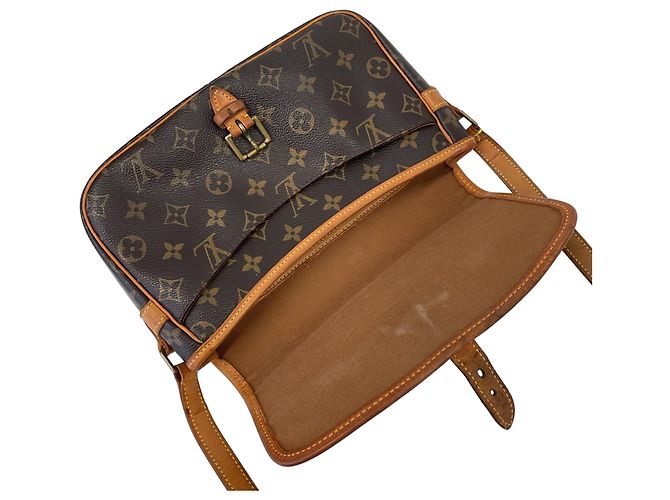 Borsa a tracolla Louis Vuitton Monogram Sologne Marrone - vista 5
