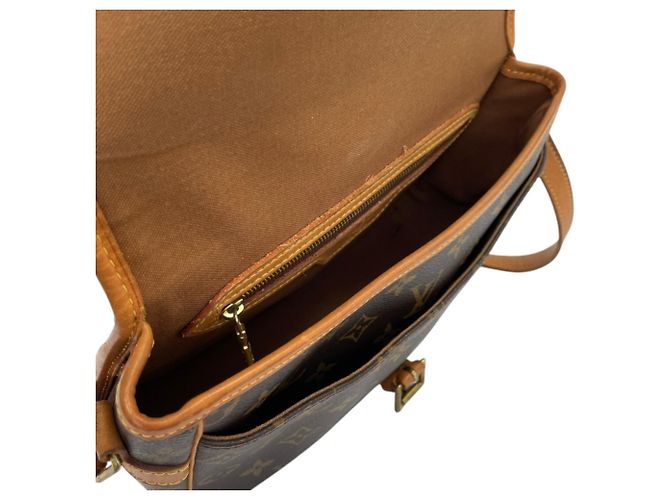 Borsa a tracolla Louis Vuitton Monogram Sologne Marrone - vista 6
