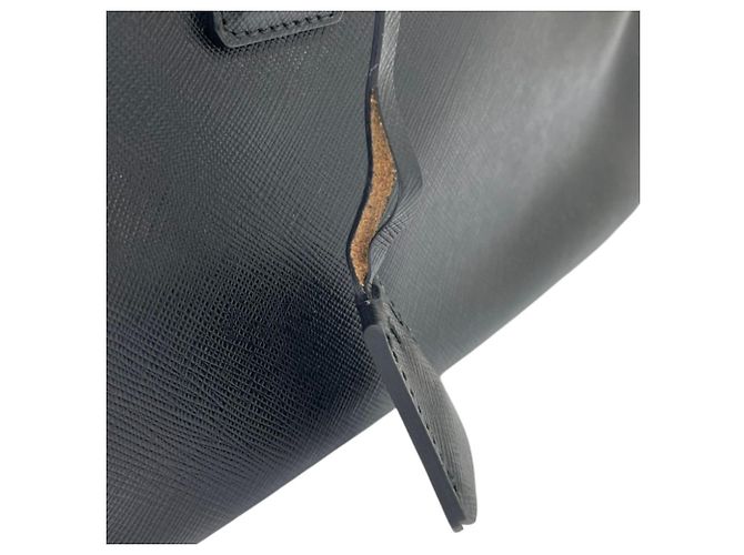 Borsa a mano/Borsa a tracolla Prada Galleria in pelle Saffiano Nero - vista 18