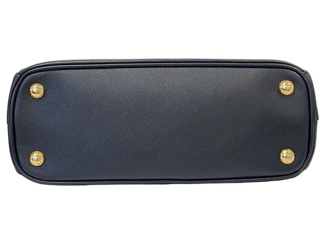 Borsa a mano/Borsa a tracolla Prada Galleria in pelle Saffiano Nero - vista 4