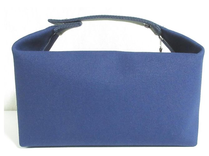 Hermès HERMES Brides a Black GM H Pavillon Handbag Pouch Marine Women's - Ansicht 2
