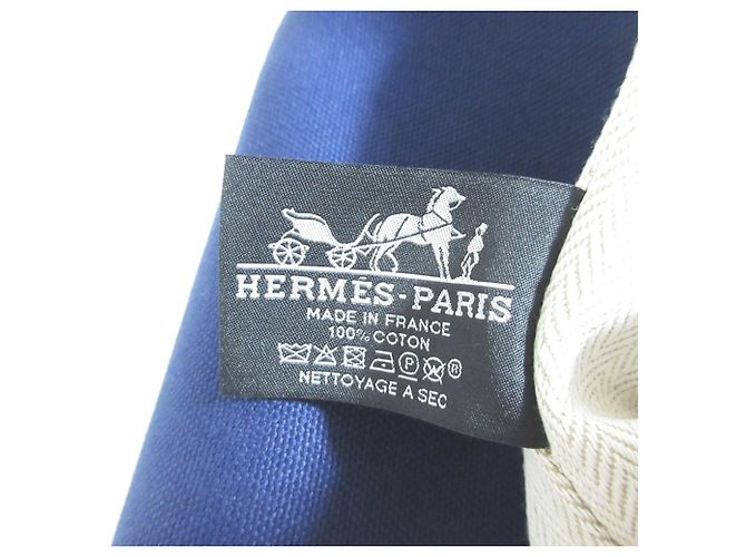 Hermès HERMES Brides a Black GM H Pavillon Handbag Pouch Marine Women's - Ansicht 9