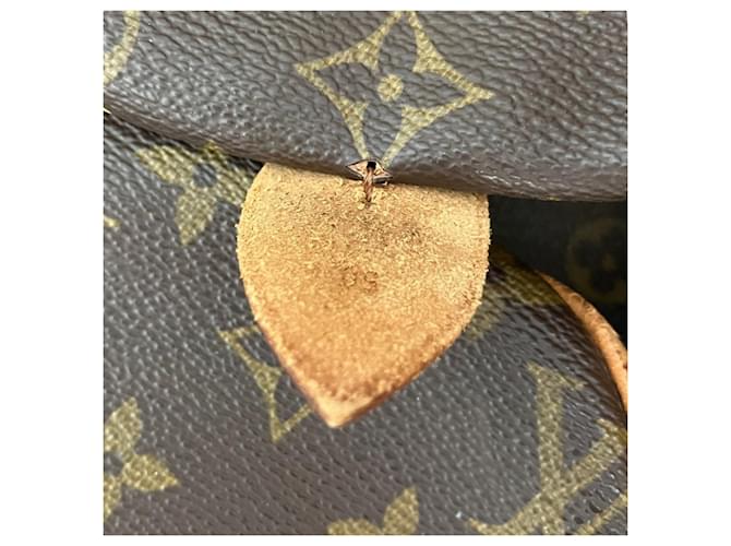 Borsa Boston Louis Vuitton Monogram Keepall 50 Marrone - vista 7