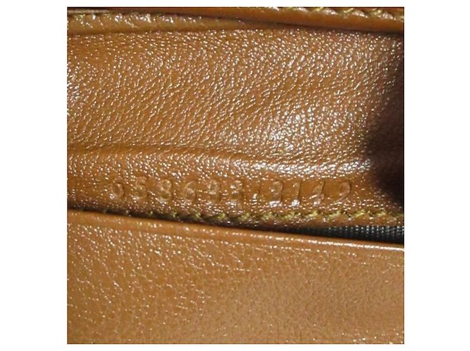 Cartera tri-fold Gucci Diana Bamboo Castaño - vista 12
