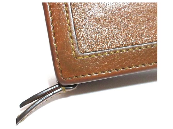 Cartera tri-fold Gucci Diana Bamboo Castaño - vista 15