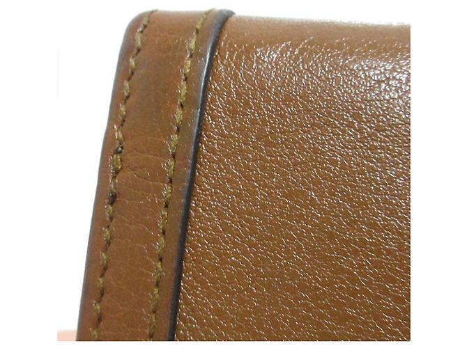Cartera tri-fold Gucci Diana Bamboo Castaño - vista 18