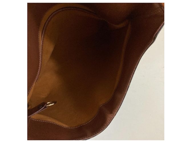 Borsa a tracolla Louis Vuitton Monogram Musette Marrone - vista 10