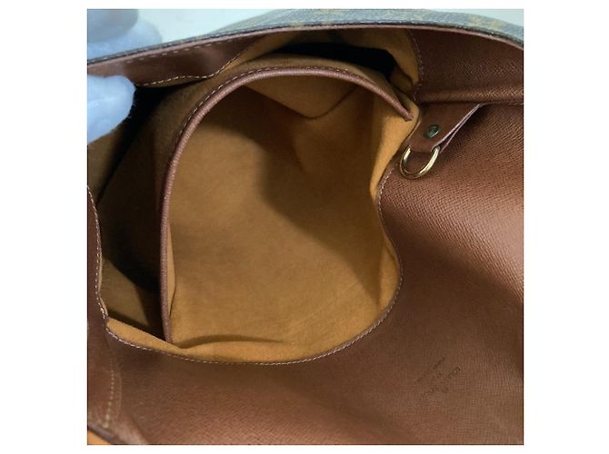 Borsa a tracolla Louis Vuitton Monogram Musette Marrone - vista 12