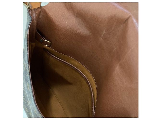 Borsa a tracolla Louis Vuitton Monogram Musette Marrone - vista 9