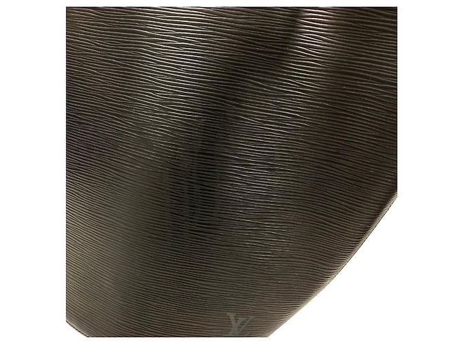 Borsa Louis Vuitton Noctambule in pelle Epi Nero - vista 10