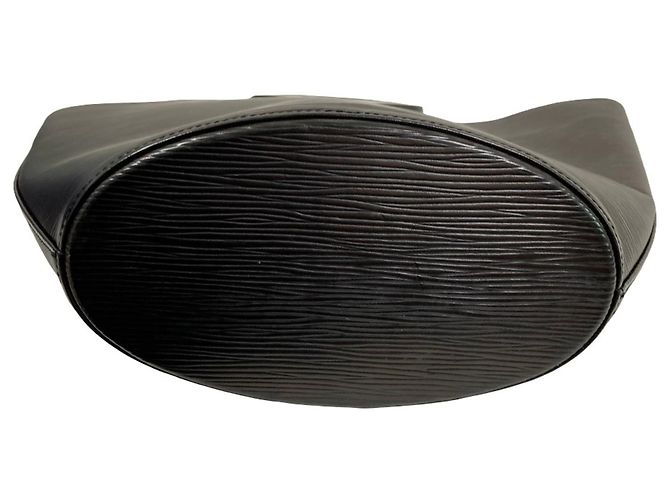 Borsa Louis Vuitton Noctambule in pelle Epi Nero - vista 4