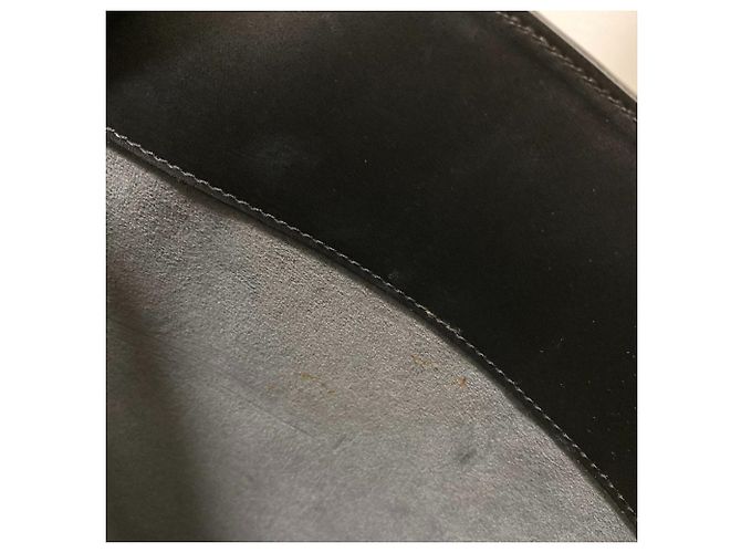 Borsa Louis Vuitton Noctambule in pelle Epi Nero - vista 9