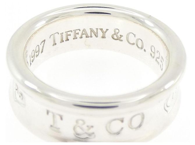 Tiffany & Co Anello a Fascia Tiffany 1837 in Argento 925 - vista 4