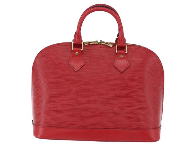 Louis Vuitton Alma Epi Leather PM Rosso - vista 2