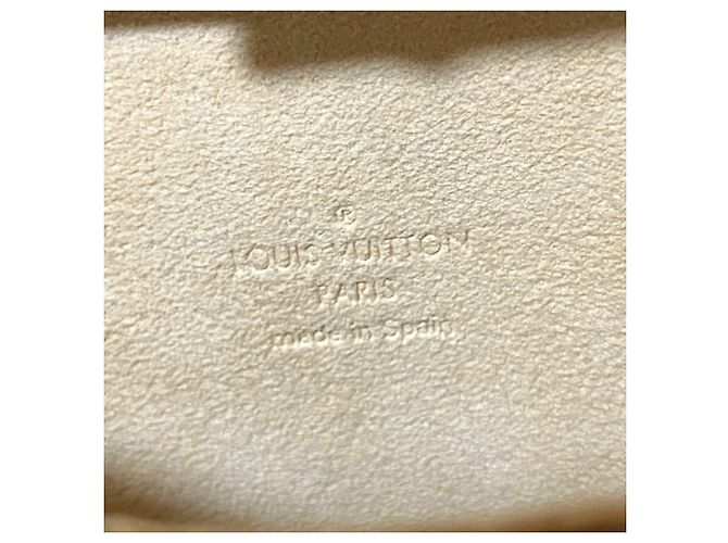 Borsa a tracolla Louis Vuitton Monogram Pochette Twin PM Marrone - vista 8